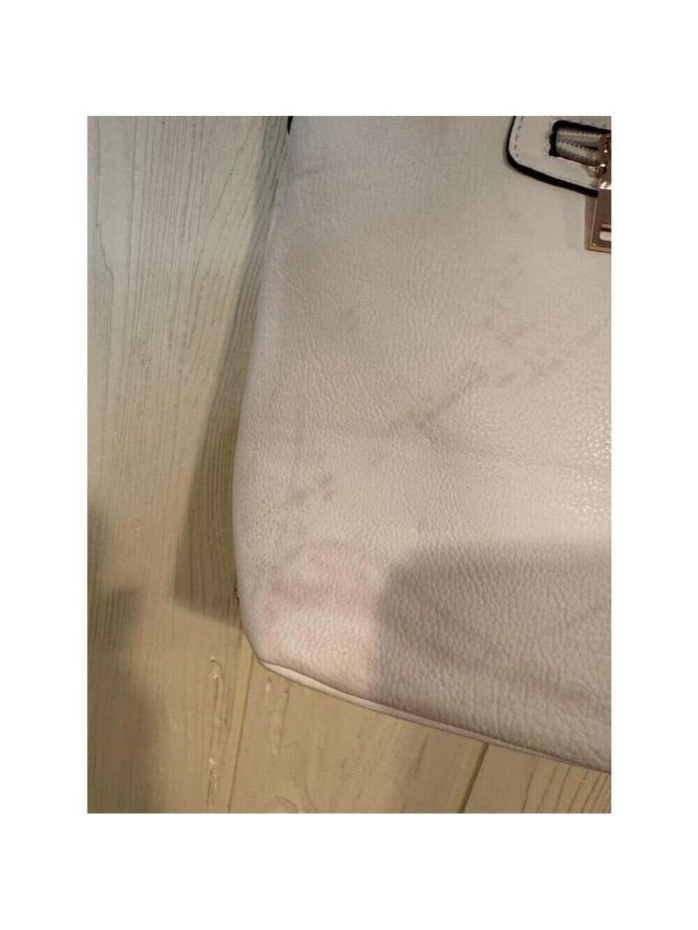 Black Rivet White Handbag Snap Closure - Picture 4 of 10